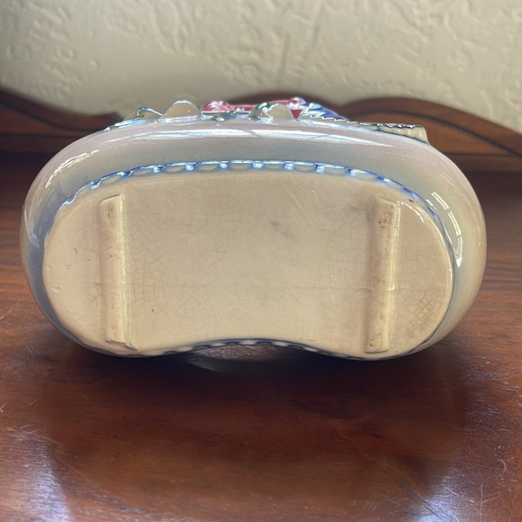 Vintage Royal Copley MCM Pottery Bird Vase/Planter - Picture 12 of 12